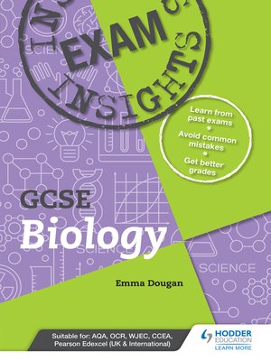cover image of Exam Insights for GCSE Biology
